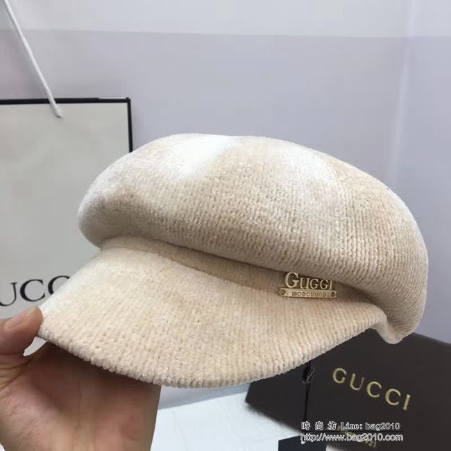 GUCCI古馳 超級火爆新款 燈芯絨貝雷帽 LLWJ6641